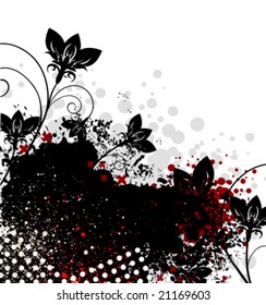 vector floral background