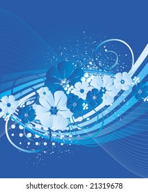 vector floral background