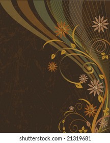 vector floral background