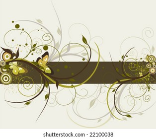vector floral background