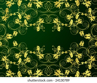 Vector floral background