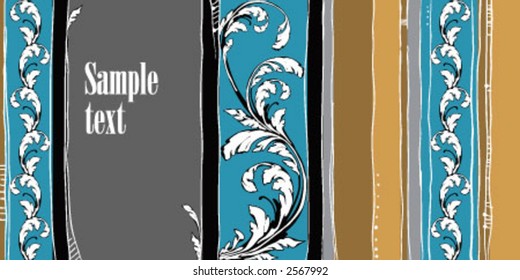 Vector Floral Background
