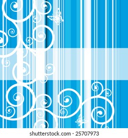 Vector floral background