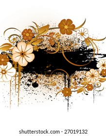 vector floral background