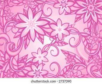 Vector Floral Background