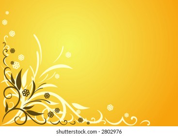 Vector Floral Background