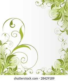 vector floral background