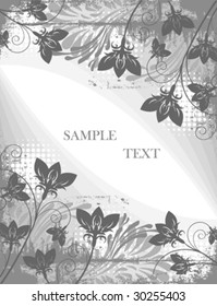 vector floral background