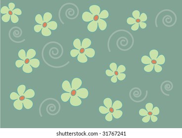 vector floral background