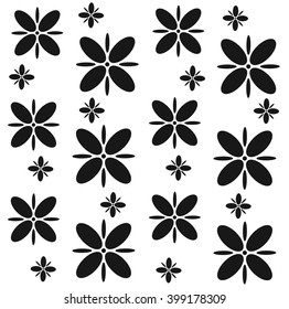 Vector floral background
