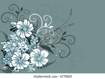 vector floral background