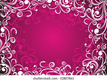 vector floral background