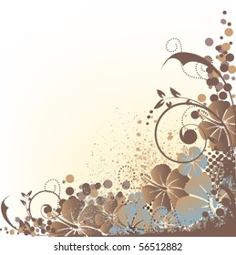 vector floral background