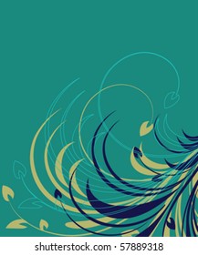 vector floral background