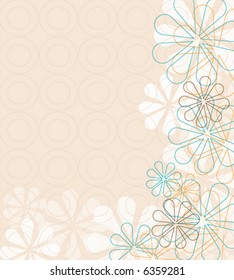 vector floral background