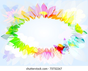 vector floral background