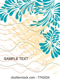 vector floral background