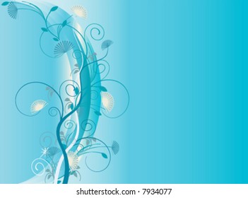 vector floral background