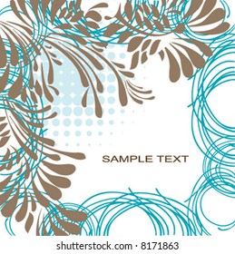 vector floral background