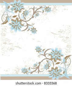 vector floral background