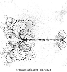 vector floral background