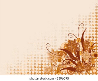 vector floral background