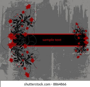 vector floral background