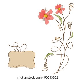  vector floral background