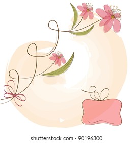 vector floral background