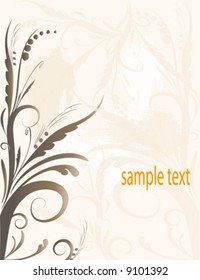 vector floral background