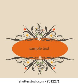 vector floral background