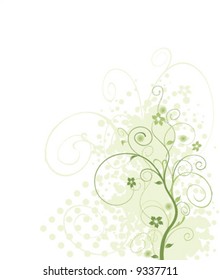 vector floral background