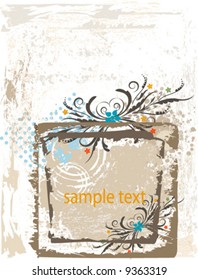 vector floral background