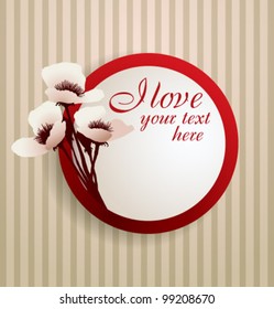 vector floral background