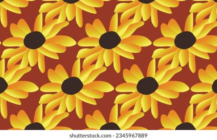 vector floral background design .Vector abstract background texture design, bright poster, banner yellow background, Horizontal white banner or floral backdrop decorated