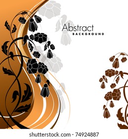 Vector Floral Background. Eps10.