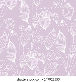 Vector floral background Illustration