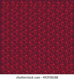 Vector Floral Background. For and Invitation cards decoration.