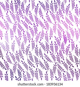 vector floral background with leafs