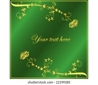 vector floral background, perfect for different design