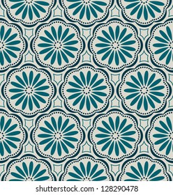 Vector floral background seamless