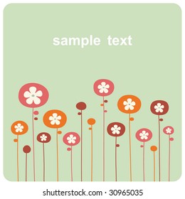 vector floral backgrounds design