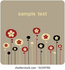 vector floral backgrounds design