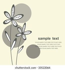vector floral backgrounds design