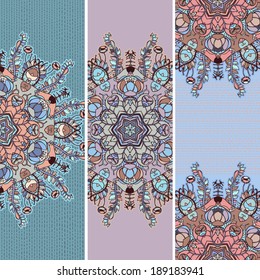 Vector floral banners 