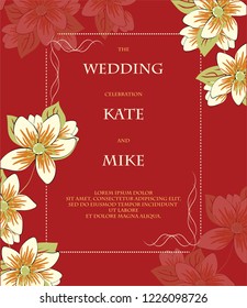 Vector floral banners with . Can be used for greeting card, party invitation, holiday sale file vector eps 10