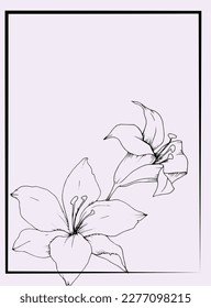 vector floral card notebook journal design. eps