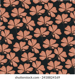 Vector floral color pattern. Pattern for printing on fabric, banner, poster. Vector file design elements.