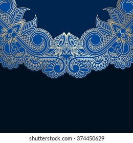 Vector floral decorative background, template frame design for card, brochure, book, business card, postcard, wedding invitation, banner.