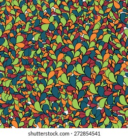 Vector floral decorative paisley ethnic background.  Vector floral decorative background. 
